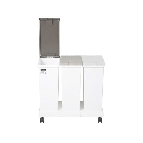 ゴミ箱 台座付タッチペール 3個セット 分別