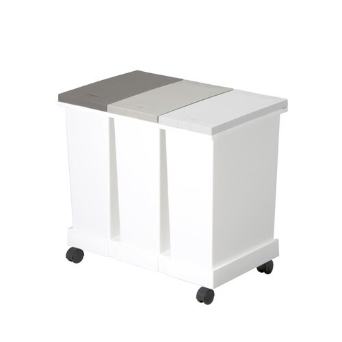 ゴミ箱 台座付タッチペール 3個セット 分別