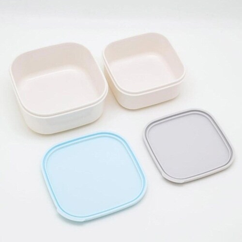 弁当箱 シマエナガ シール容器2Pセット