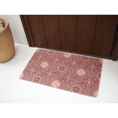 玄関マット 45×75 モロッカンブラウン