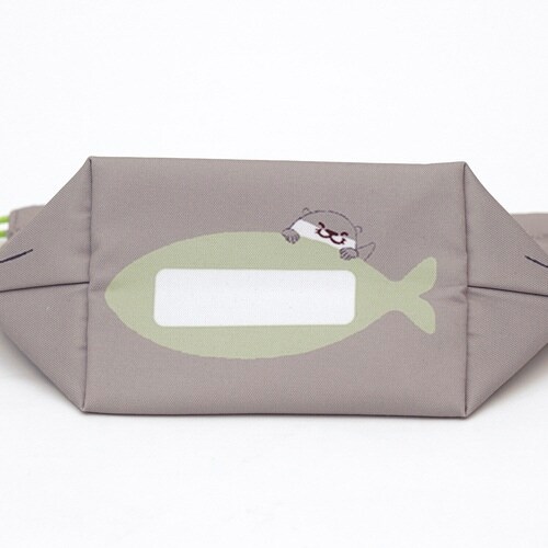 弁当袋 ぎゅっとランチきんちゃく 保冷 カワウソ