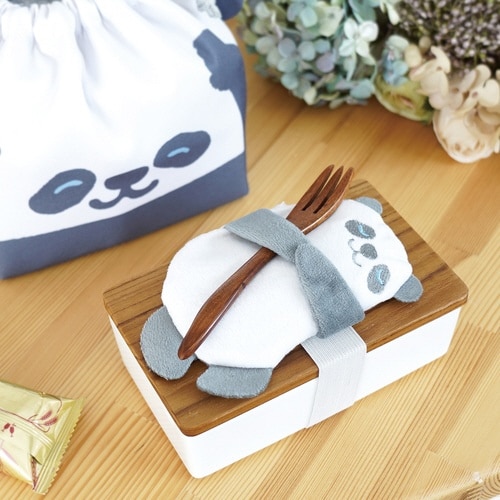 弁当袋 ぎゅっとランチきんちゃく 保冷 パンダ