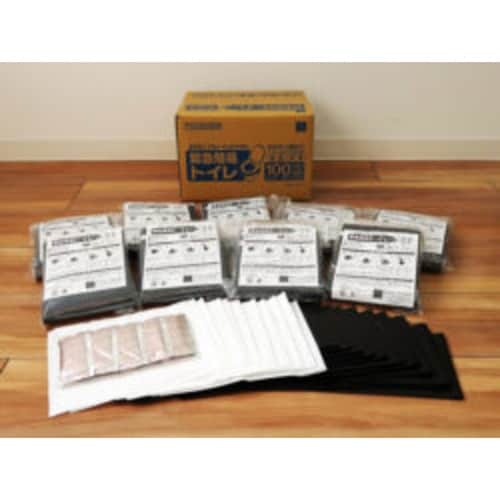 簡易トイレ 緊急簡易トイレ 100回分 箱入り