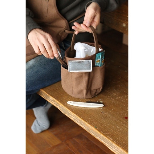 バッグ 犬 猫 お世話 ブラウン