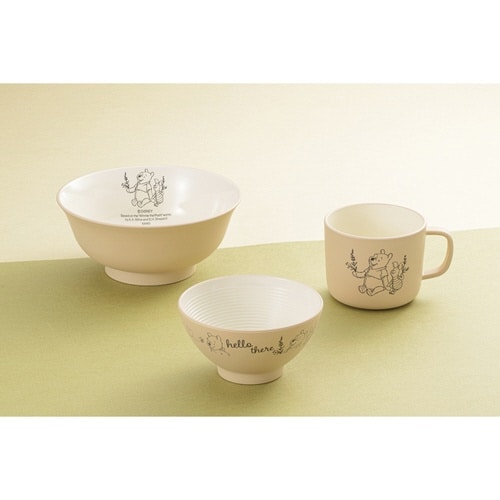 カレーパスタ皿 マグカップ Pooh Bee