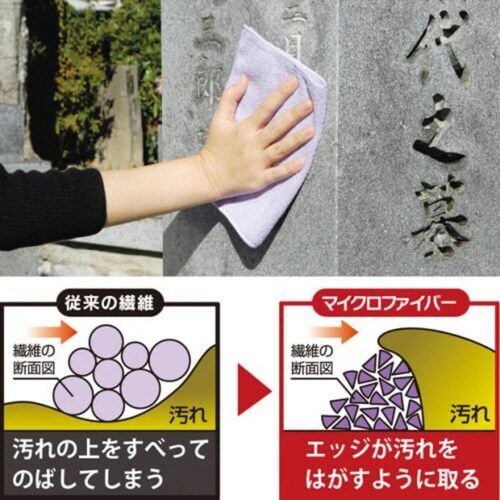 おそうじクロス 墓石用 お墓 掃除 お墓参り用品