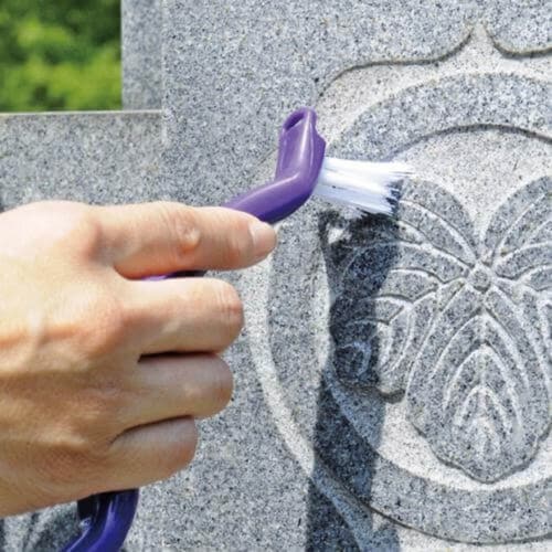 お墓洗い 墓石用 溝洗い ブラシ