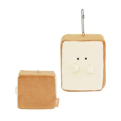 キーホルダー もちっと食ぱんさん マスコット 1斤