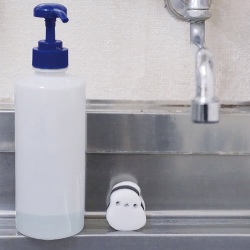 スポンジ 食器洗い シマエナガ メラミンスポンジ