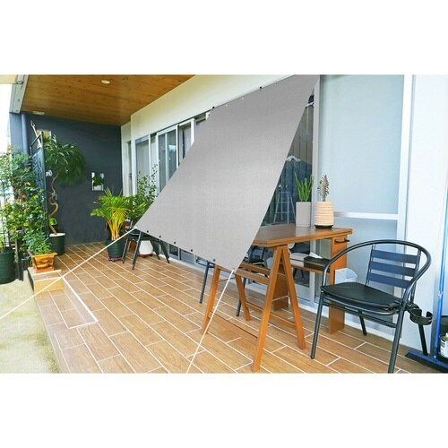 日除け 遮熱オーニング シルバー