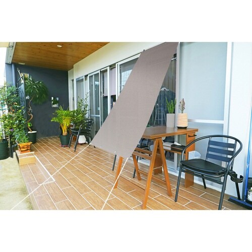 日除け 防虫 オーニング グレー