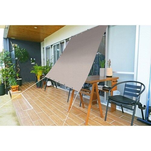 日除け 防虫 オーニング グレー