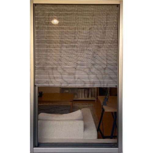 網戸シート 網戸に取り付ける ブラウン