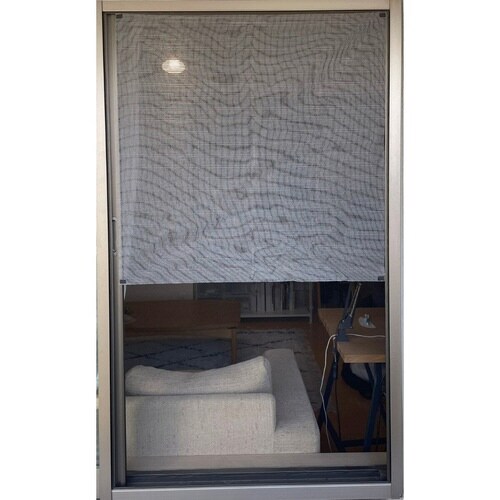 網戸シート 網戸に取り付ける シルバー