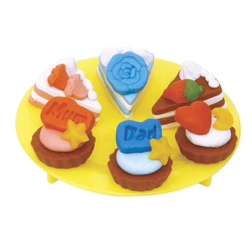 ケーキ屋さんセット ねんど4色入