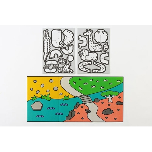 はじめてのダンボール工作キット どうぶつえん