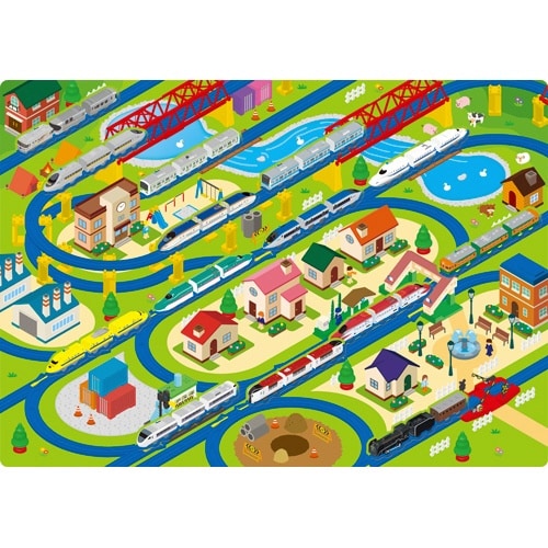 マグネットでぺったんこ プラレール