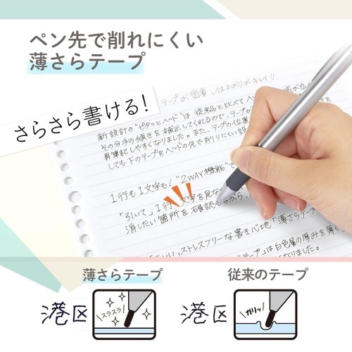 Pasty修正テープ使い切り YL