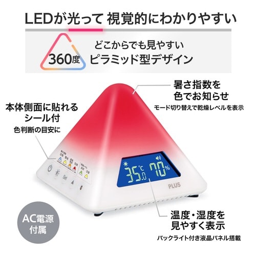 温湿度LEDアラーム