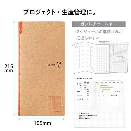 カクリエアシストノートガントチャートOR×15