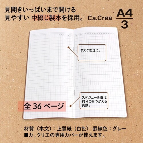 カクリエアシストノートガントチャートOR×15