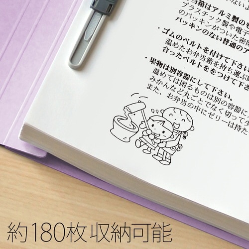 年組氏名フラットファイルB5SVL×20