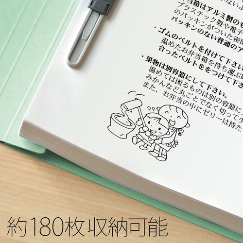 年組氏名フラットファイルB5SBL×20