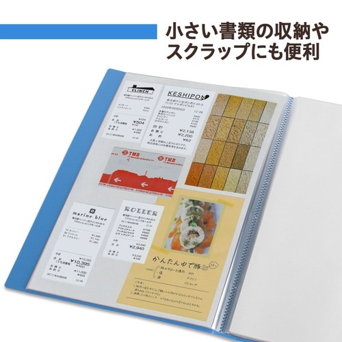 透明ポケットファイル 20P FBL