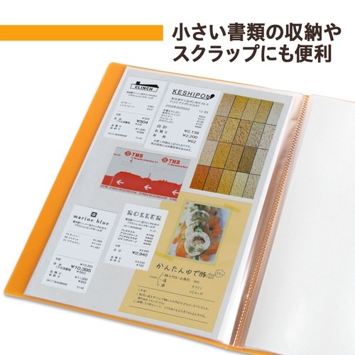 透明ポケットファイル 20P OR