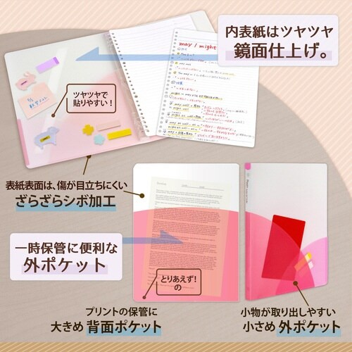 PASTYルーズリーフバインダーS CP