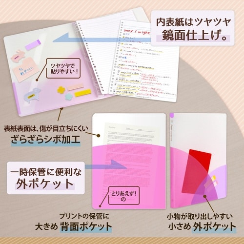 PASTYルーズリーフバインダーS RP