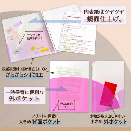 PASTYルーズリーフバインダーW RP