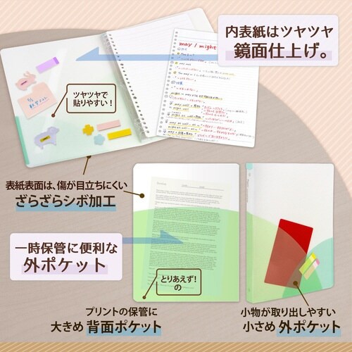 PASTYルーズリーフバインダーW MG