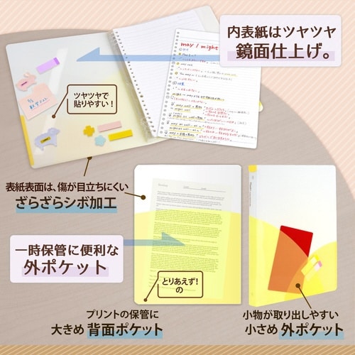 PASTYルーズリーフバインダーW LY