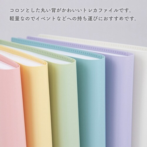 マイピック/トレカブック/A5/バイオレット×40