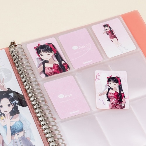 マイピック/トレカバインダー/A4/レッド×16