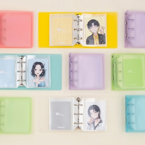 マイピック/トレカバインダー/ミニ/レッド×18