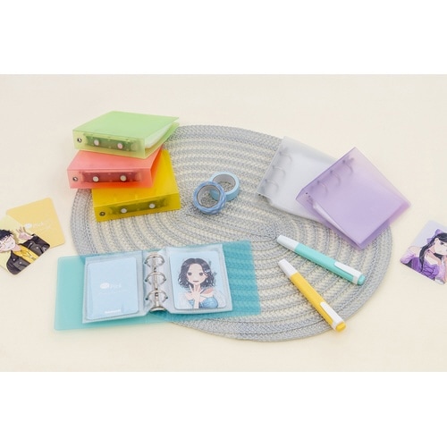 マイピック/トレカバインダー/ミニ/レッド×18