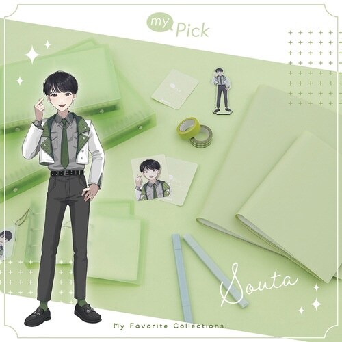 マイピック/フォトバインダー/エルバン/緑×18