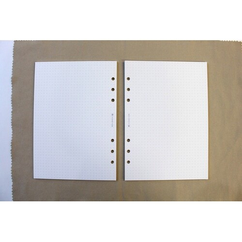 A5リフィル ドット方眼×10