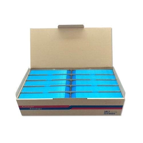 長形3 コニーラップ ブルー 70g 02956