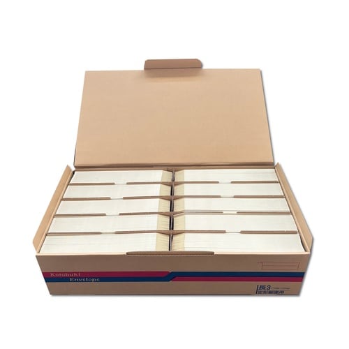 長形3 コニーラップ シルバー 85g 02969