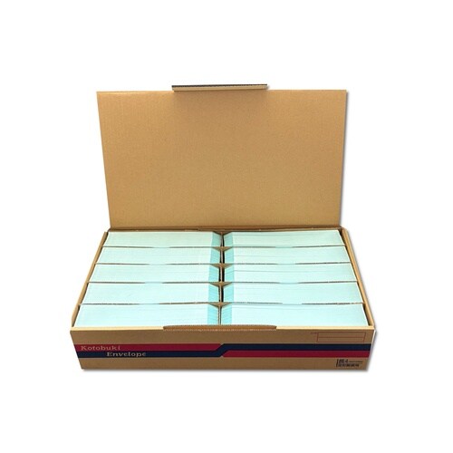 長形4 ハーフトーン ブルー 80g 03046