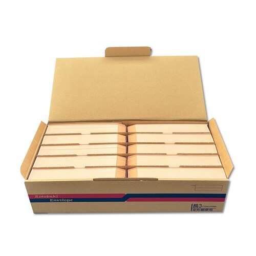 長形3 ハーフトーン ピンク 80g 03067