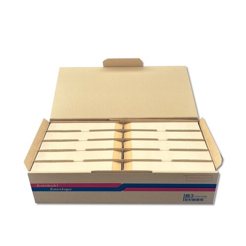 長形3 ハーフトーン ベージュ 80g 03068