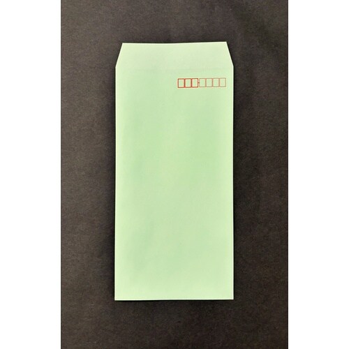 長形3 ハーフトーン グリーン 80g 03427