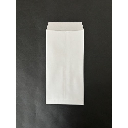 長形3 窓付き封筒 透けない白 80g 31520