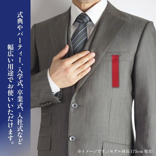 記章 四寸タレ 赤×10