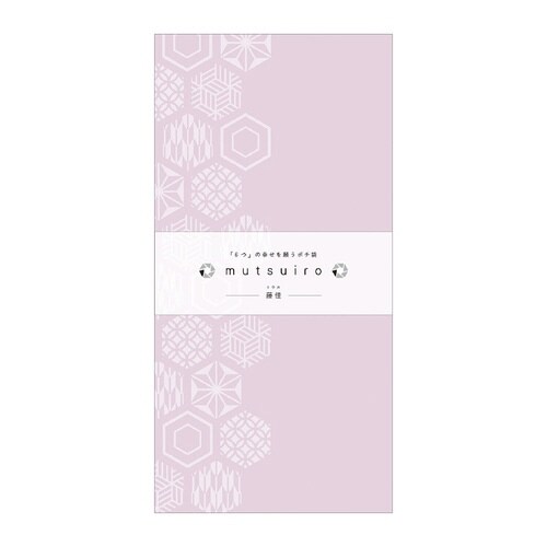ポチ袋むついろ 万型 藤佳×10