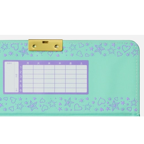 すべりにくい片開筆入くるグリップパールミント2個